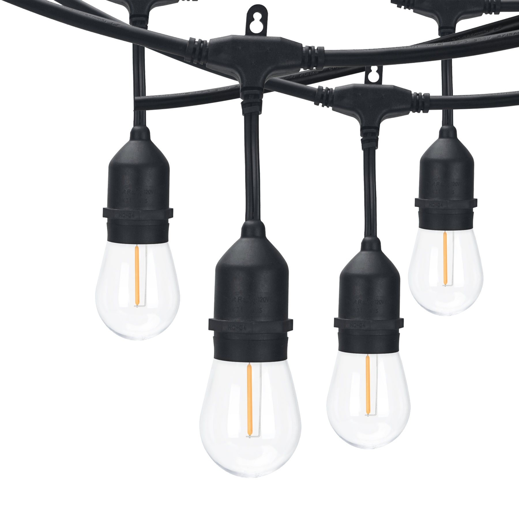 Enbrighten bistro lights best sale warm white 2200k