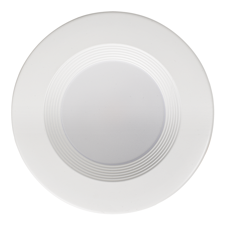 LUXRITE 5/6 Inch LED Recessed Retrofit Downlight, 14W=90W, CCT Color Selectable 2700K | 3000K | 3500K | 4000K | 5000K, Dimmable Can Light, 1100 Lumens, Wet Rated, Energy Star, Baffle Trim (1 Pack)
